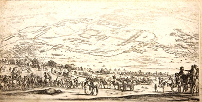 Battle of La Marfée by Stefano della Bella