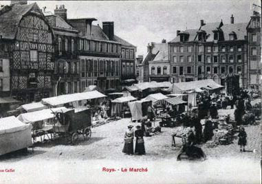 Old market, Roye